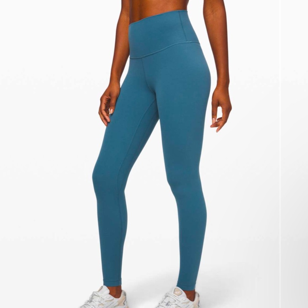 Lululemon Align Pant 28” Petrol Blue - Picture 1 of 6